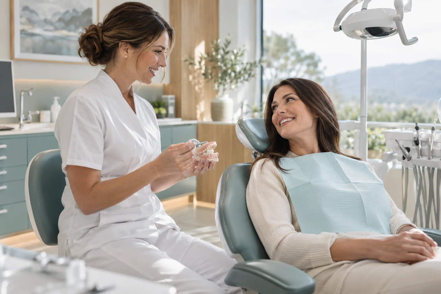 Illustrative dental care